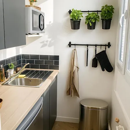 Corderie Studio 3 Personnes, Proche Gare Et Mont Saint Aignan - Linge & Menage Inclus روان