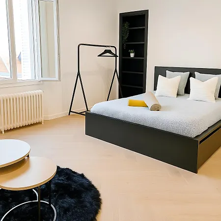 شقة Corderie Studio 3 Personnes, Proche Gare Et Mont Saint Aignan - Linge & Menage Inclus *